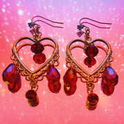 Pomugranate Earrings (January)